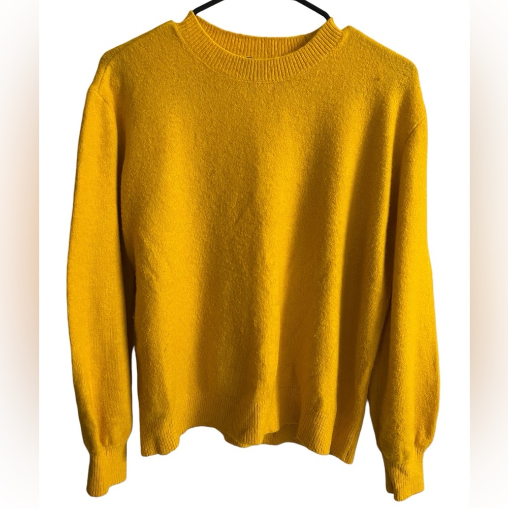 Ann Taylor Factory Yellow Pullover Sweater- preowned